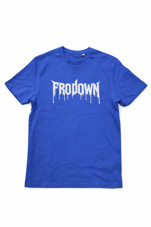 Drippy frodown fitted T-shirt
